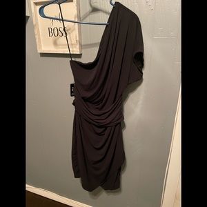 Express one shoulder dress NWT
